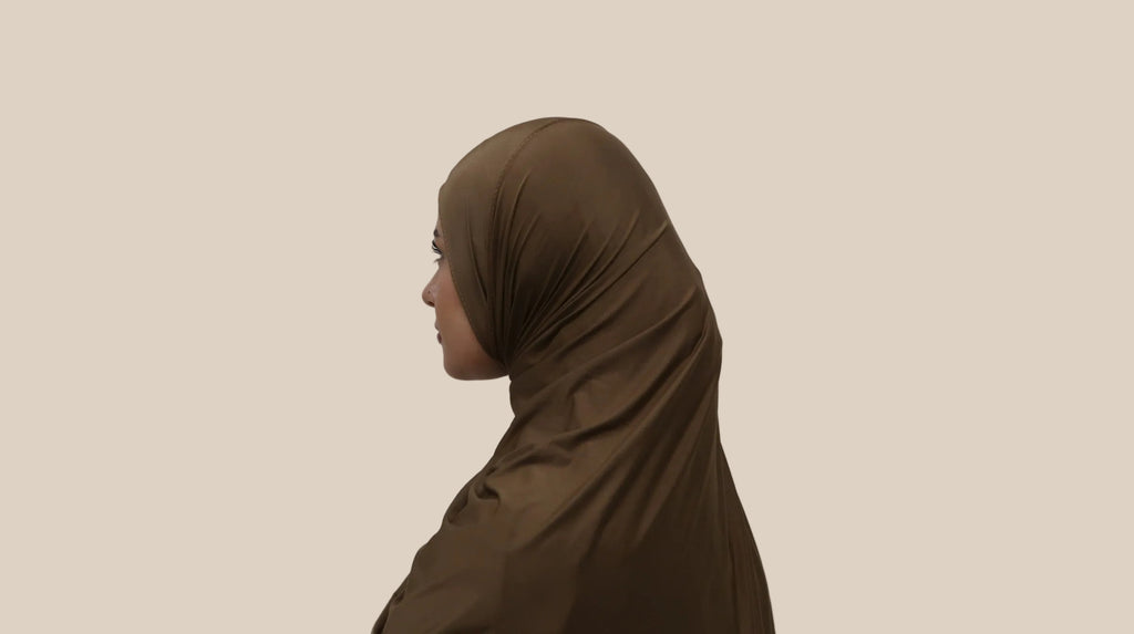 Autumn Brown Liquid Jersey