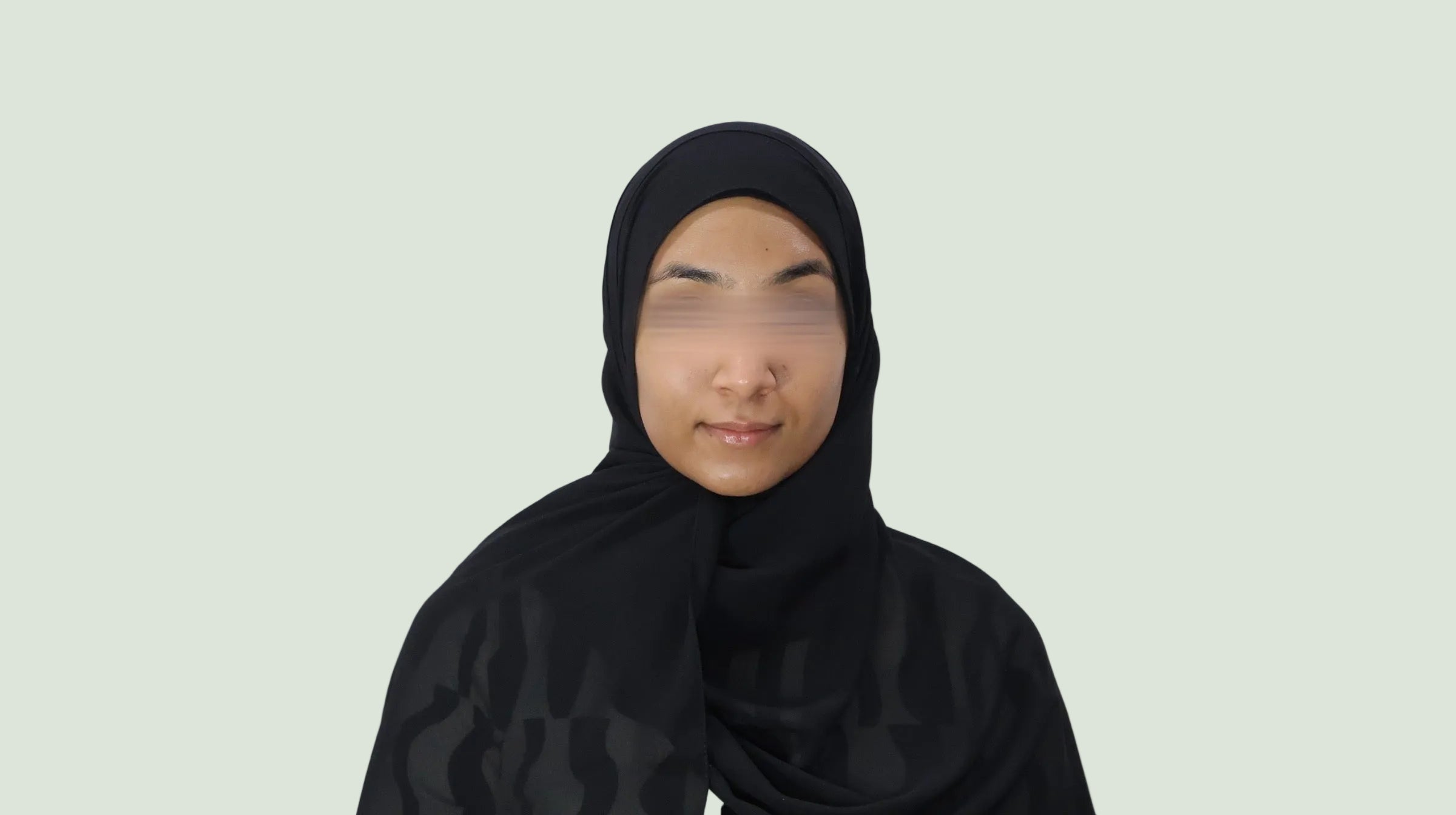 Midnight Black Chiffon