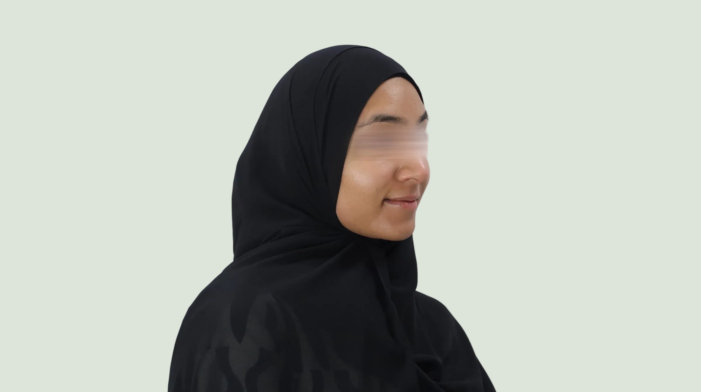 Midnight Black Chiffon