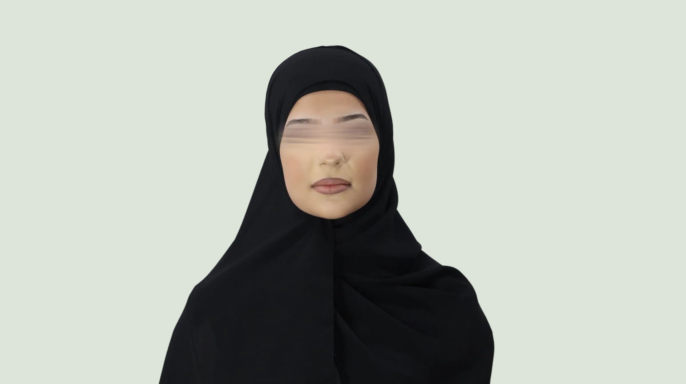 Midnight Black Chiffon