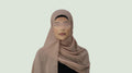 Soft Beige Chiffon