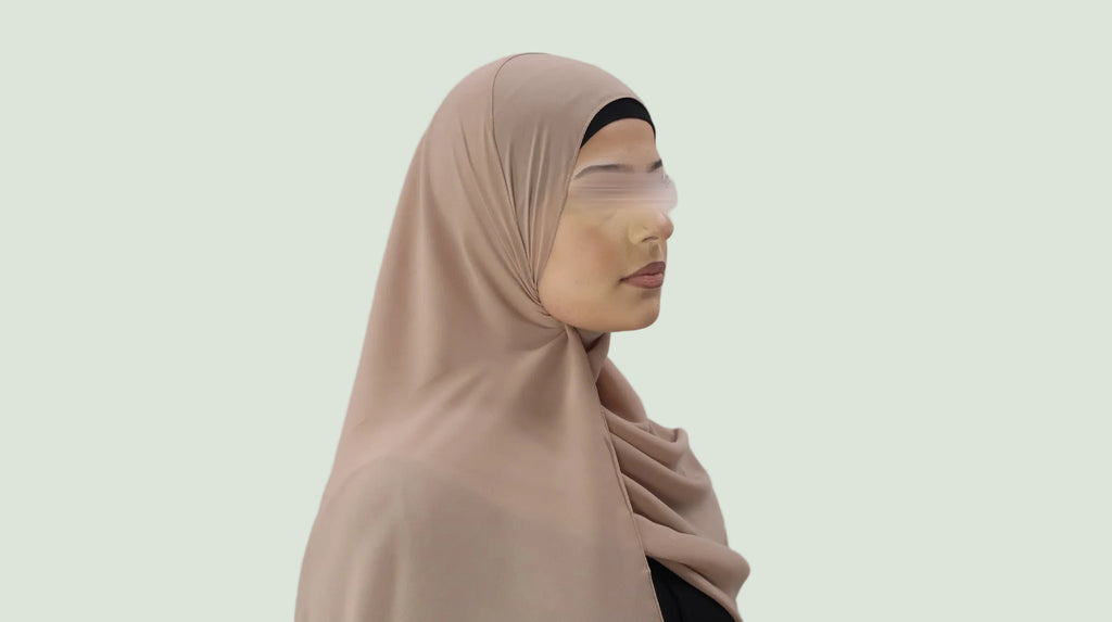 Soft Beige Chiffon