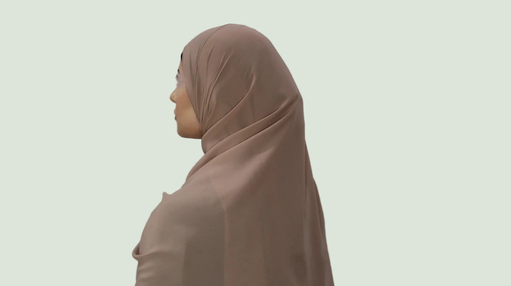 Soft Beige Chiffon