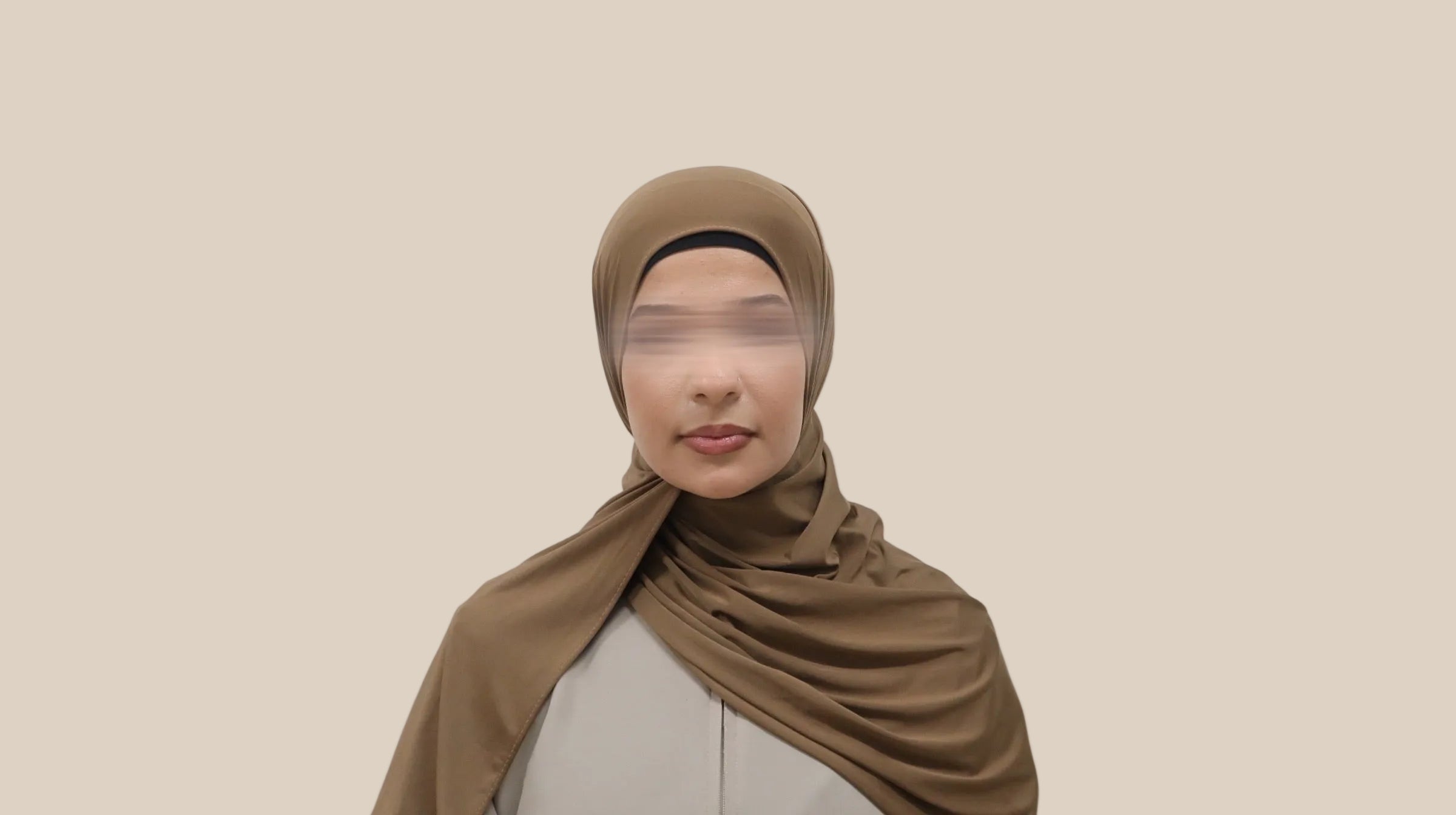 Autumn Brown Liquid Jersey